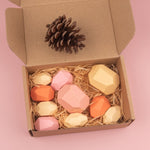 Wooden Colored Stone Building Block Toy