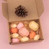 Wooden Colored Stone Building Block Toy