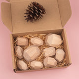 Wooden Colored Stone Building Block Toy