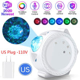 Touch & Voice Galaxy Night Light Projector