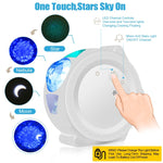 Touch & Voice Galaxy Night Light Projector