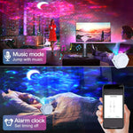 Touch & Voice Galaxy Night Light Projector