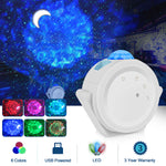 Touch & Voice Galaxy Night Light Projector