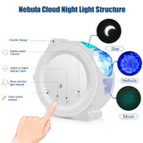 Touch & Voice Galaxy Night Light Projector