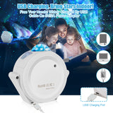 Touch & Voice Galaxy Night Light Projector