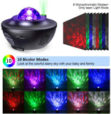Galaxy Ocean Wave Light Projector