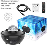 Galaxy Ocean Wave Light Projector