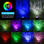 Galaxy Ocean Wave Light Projector