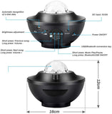 Galaxy Ocean Wave Light Projector
