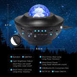 Galaxy Ocean Wave Light Projector