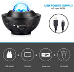 Galaxy Ocean Wave Light Projector