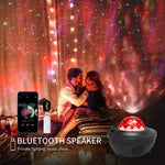 Galaxy Ocean Wave Light Projector