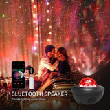 Galaxy Ocean Wave Light Projector